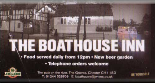 Chestertourist.com - The Boat House Inn